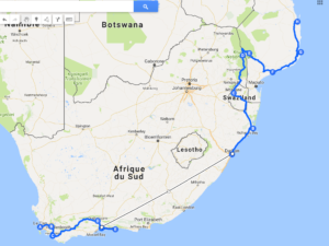 itinéraire 3 semaines Afrique du Sud