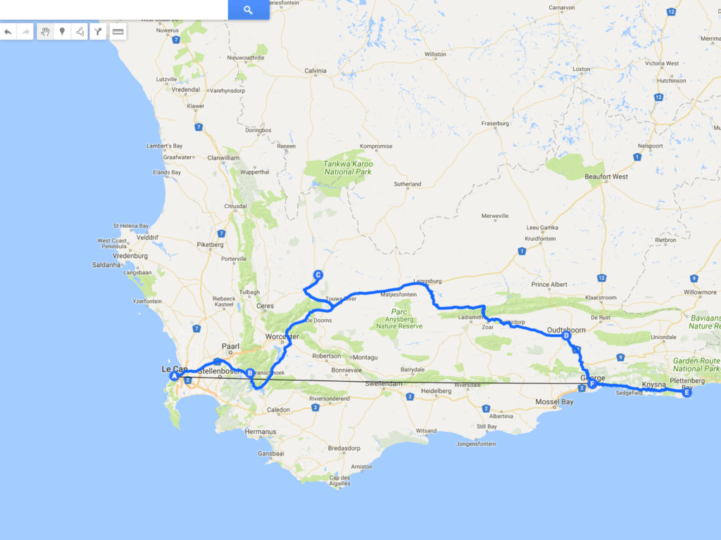 itinéraire 10 jours Afrique du Sud