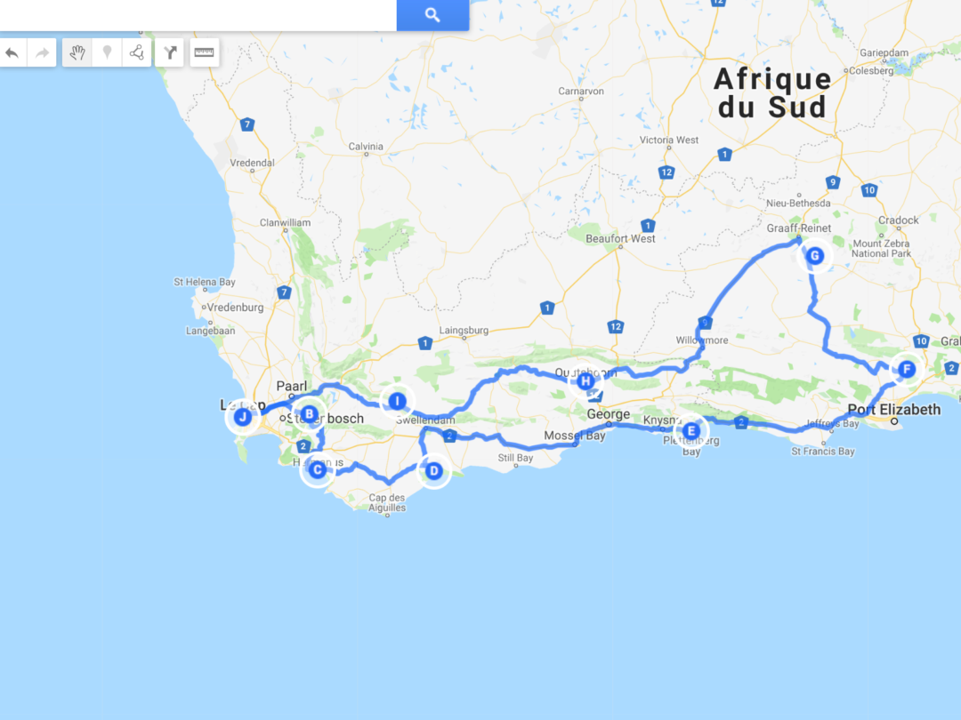 3 semaines à 1 mois en Afrique du Sud 7 itinéraires • POESY by Sophie